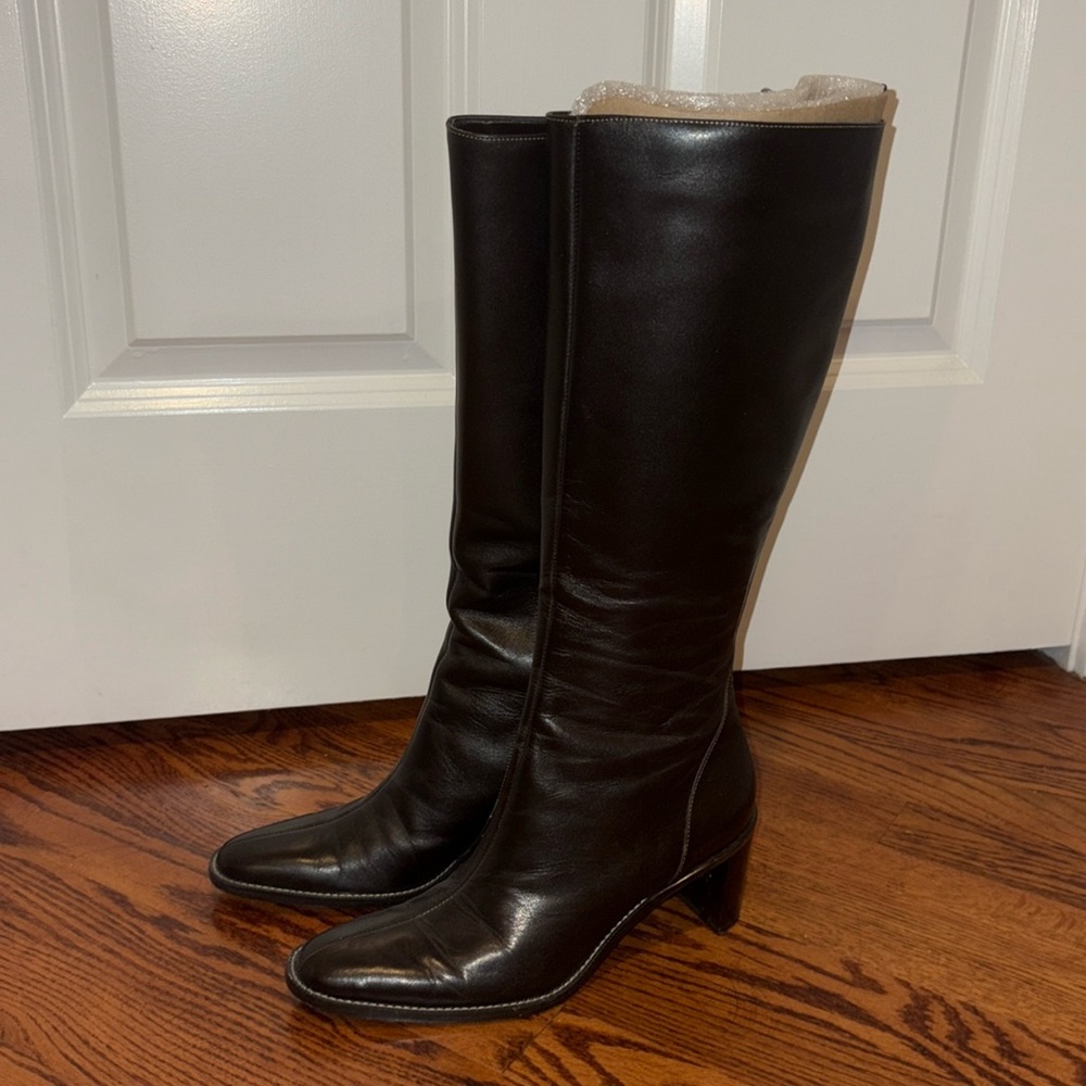 LOFT Ann Taylor Brown Leather Boots